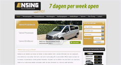 Desktop Screenshot of ensing.nl